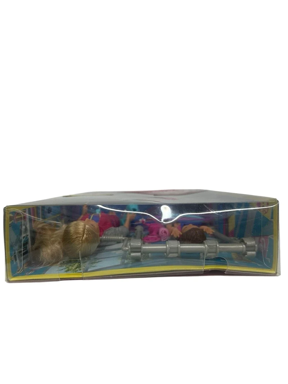 Barbie Gymnastics Coach Set – Balance Beam Coach & Student Dolls Flipping